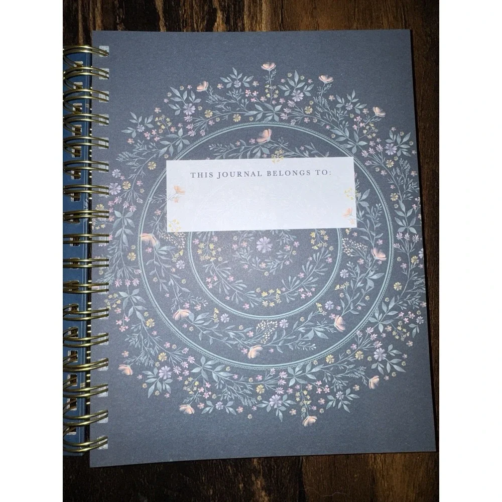 Lady Jane Guided  Journal Book 210 pages Gratitude Intention Goals Prompts